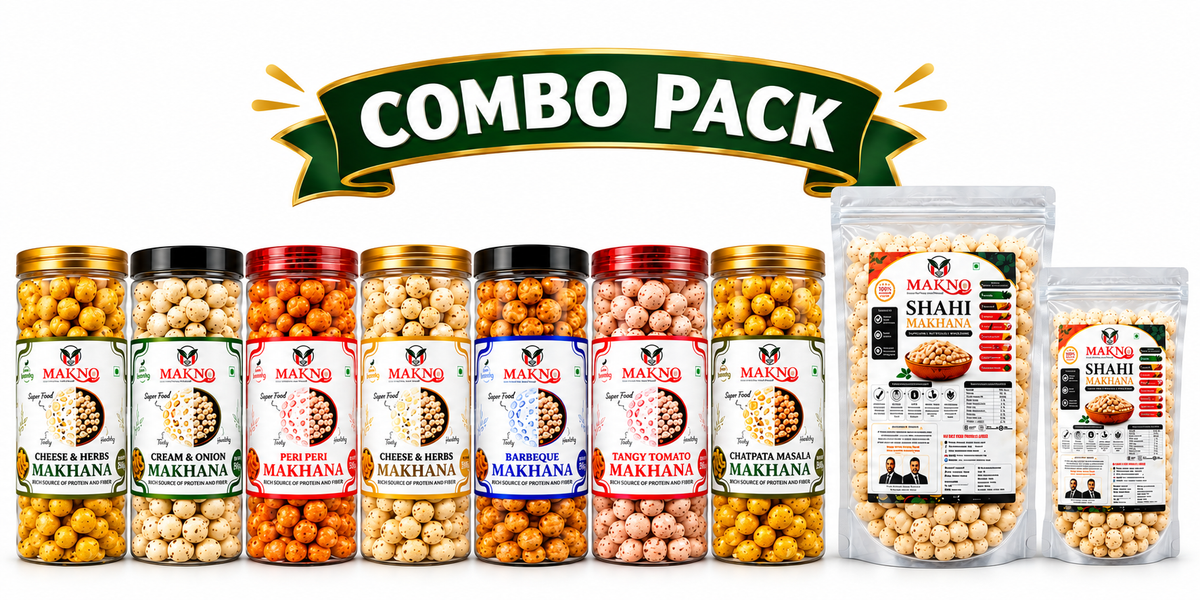 MAKNO Ultimate Makhana Combo Pack – 9 Premium Packs