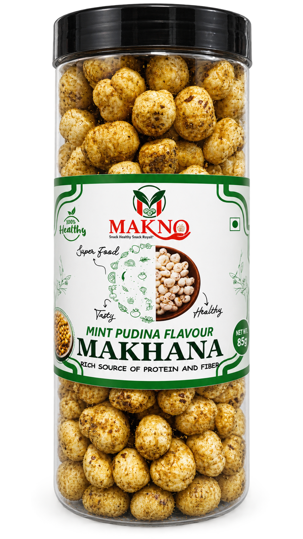 MAKNO Mint Pudina flavoured makhana 85g