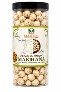 Makno Cream & Onion Flavour Makhana - 85g