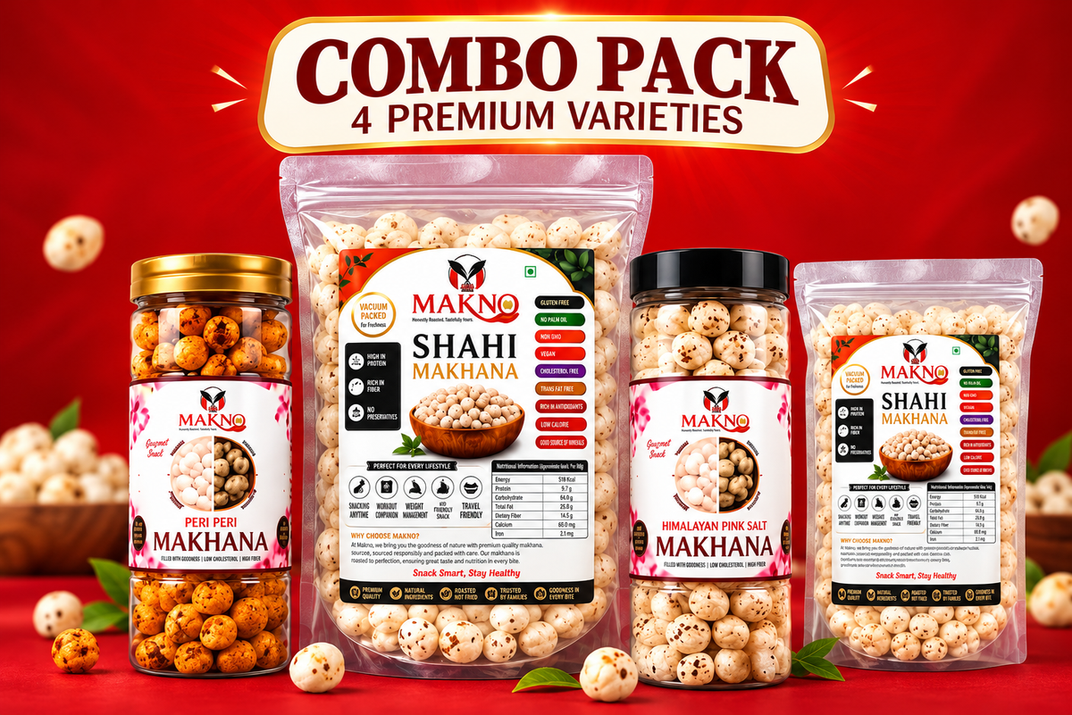 MAKNO Premium Combo Pack | 2 Flavours + 250g Shahi + 100g Shahi
