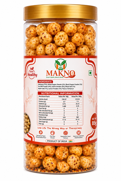 Peri Peri flavoured makhana by MAKNO